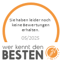 werkenntdenBESTEN Siegel mit der Bewertung 